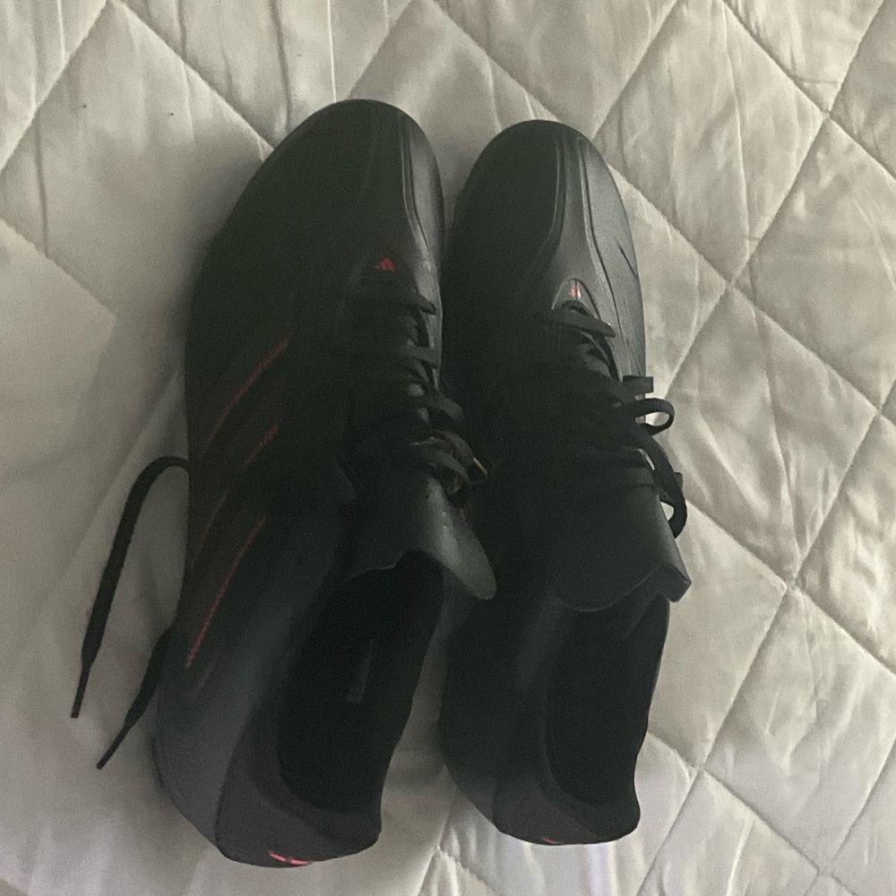 adidas Black and Red Men's Sneakers